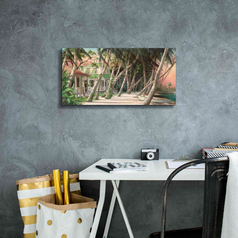 «Island House» par Art Fronckowiak, estampe numérique sur toile