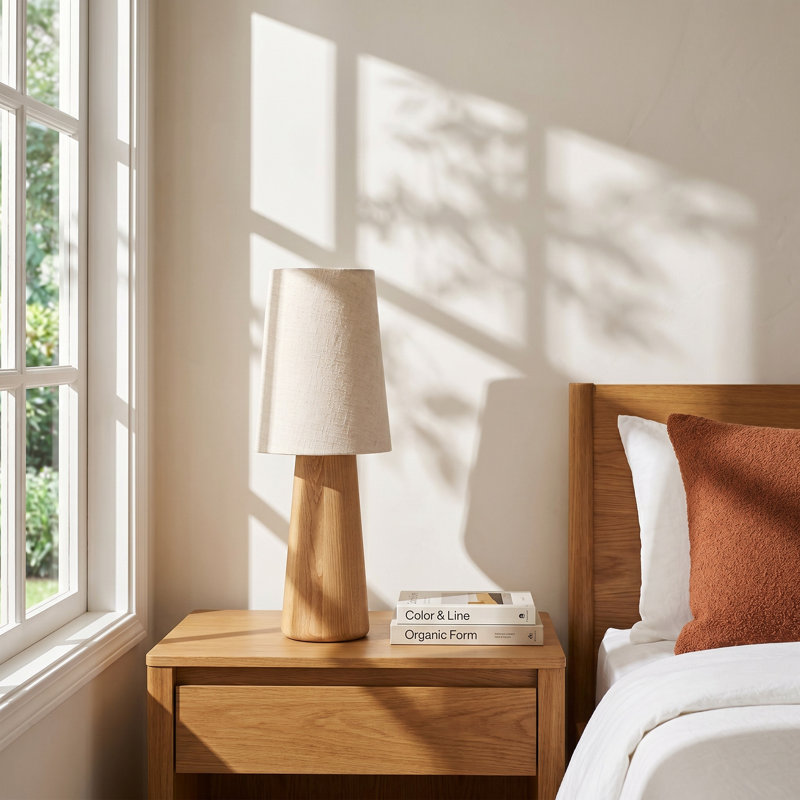 Freda Freda Wood Table Lamp