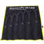 Très grand ensemble de clés jumelles Jumbo, métrique, 6 pièces, 35 mm à 50 mm, oxyde noir, avec pochette