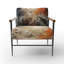 Chaise avec accoudoirs rembourrée Minimalisme Christianity Cross Dream-1469248648
