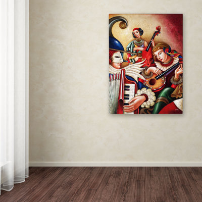 « inspiriacion » par edgar barrios, reproduction d’art sur toile tendue