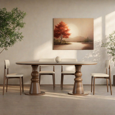 Petite table à manger et chaise de qualité appartement