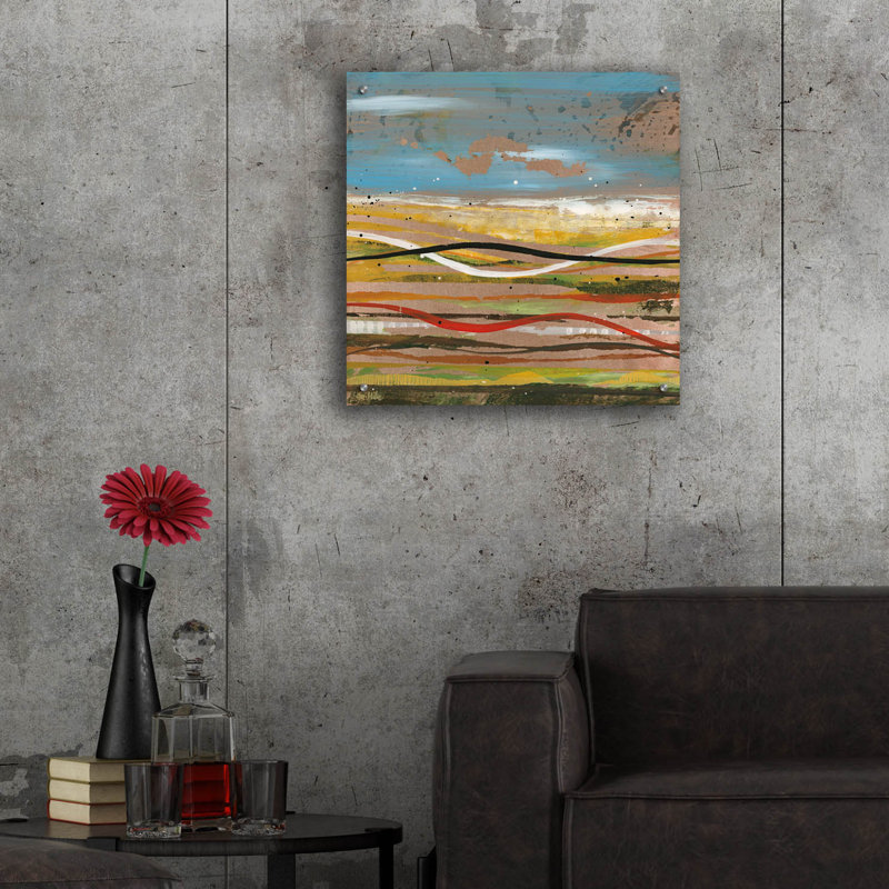 «High Plains 2» par Scott Hile, H 24 po x l 24 po x P 0,2 po