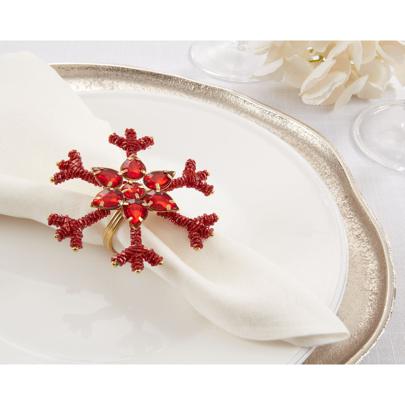 Rond de serviette, Rouge