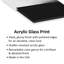 Impression noire sur verre acrylique-736775416