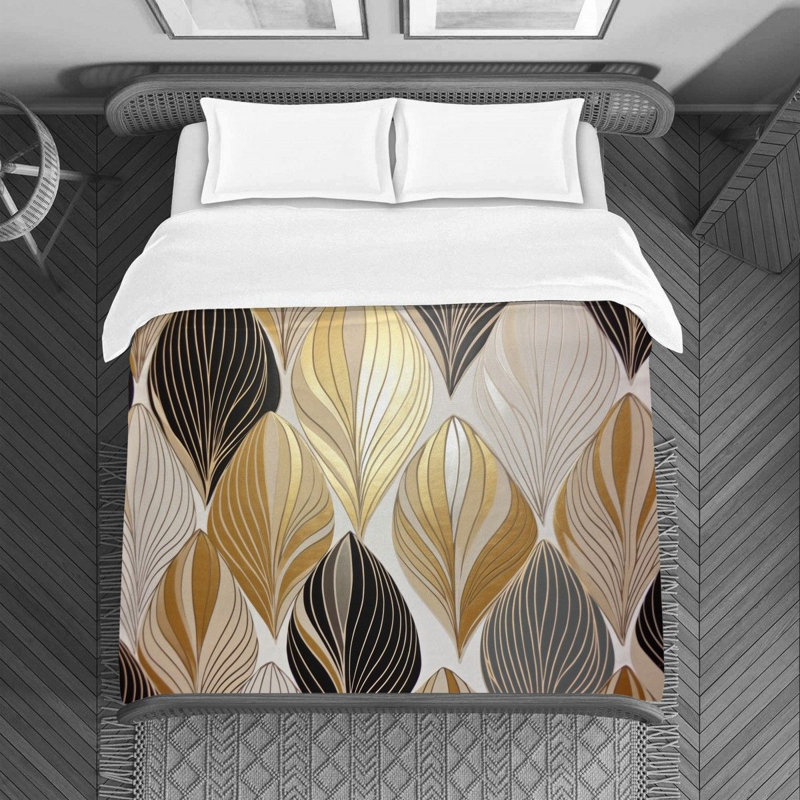 Funky Abstract Duvet Cover, Twin Duvet Cover