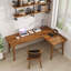 Bureaux en bois de rose massif en L-108070915-108070913