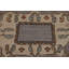 Tapis bleu pâle Oushak