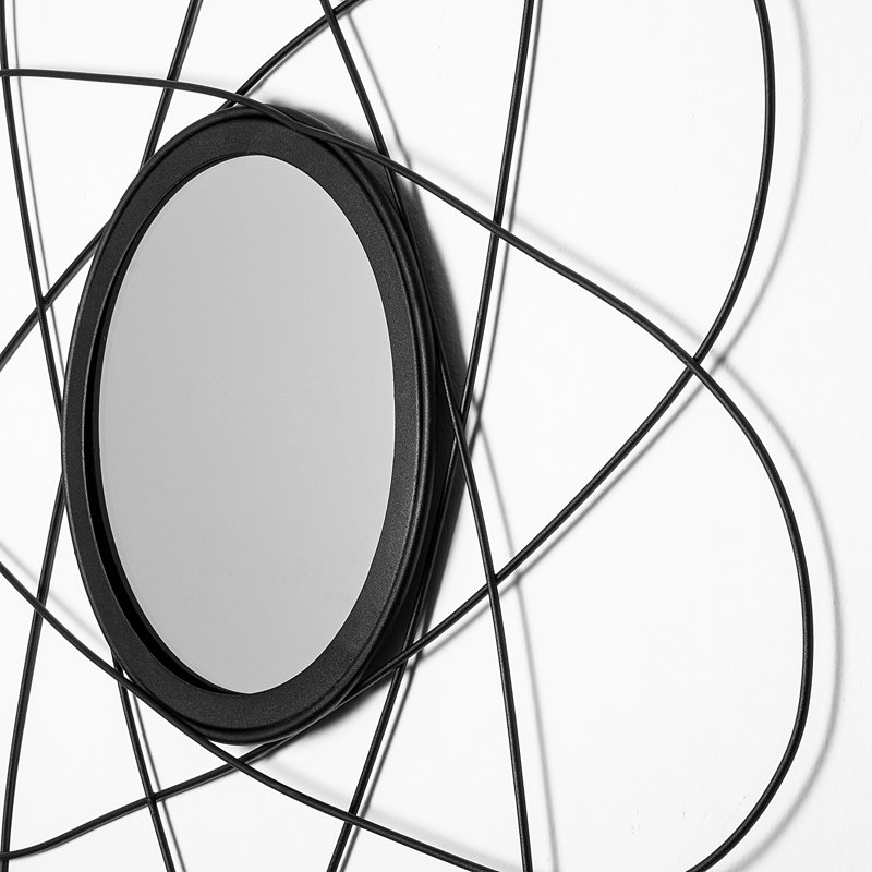 Metal Flat Wall Mirror