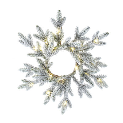 Lighted 18'' Wreath