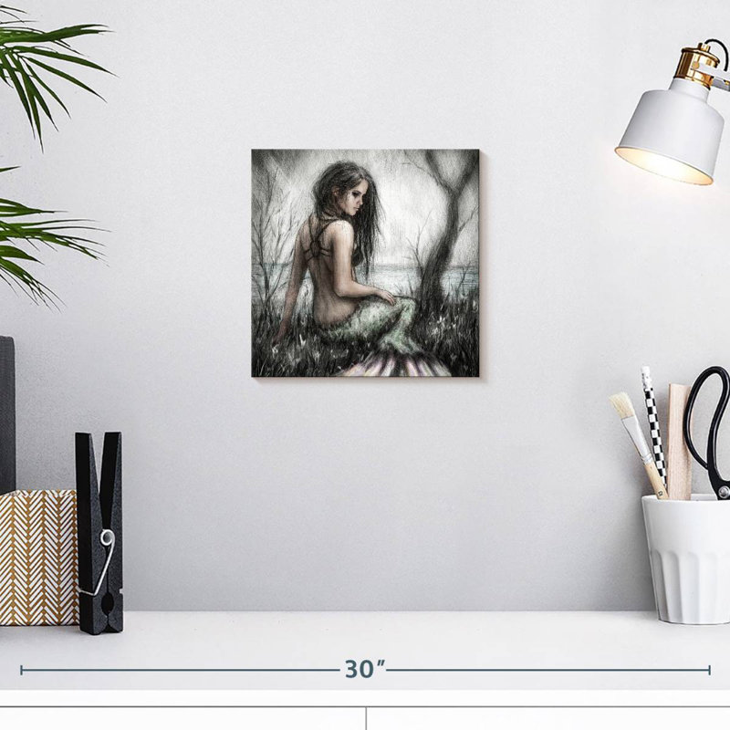 Kelan Mermaid's Rest, H 10 po x l 10 po