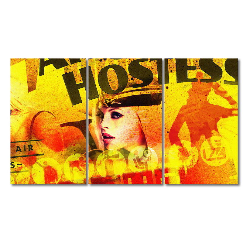 3 Piece Wrapped Canvas Print