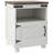 Farmhouse Side Table, End Table with Open Shelf and Cupboard,wood-1787828016-1780114135
