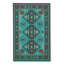 Tapis tissé traditionnel bleu sarcelle Mosso-1188825514