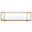 Flodie Glass Top Coffee Table