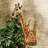 Giraffe African Wall Trophies Sculpture