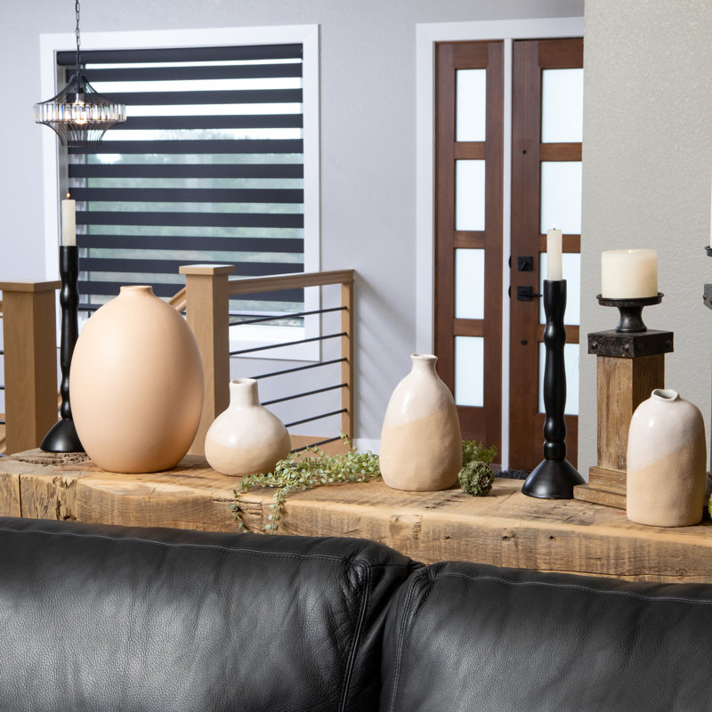 Bonyu 12.5'' Ceramic Table Vase