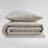 Calvin Klein Melange Flannel Cotton Solid 2 Piece Standard Sham Set-103805872