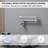 ° Swing Arm Stainless Steel Pot Filler For Modern Kitchens - Wall Mount Commercial Use