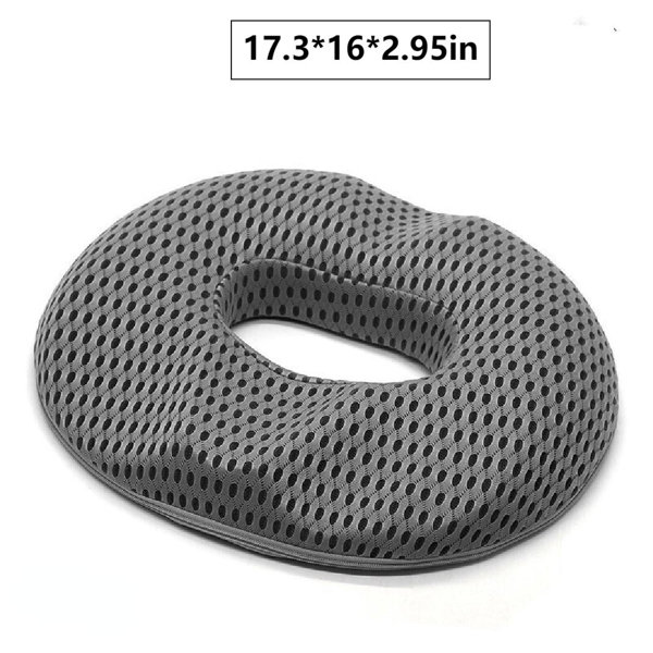 Orthopedic Donut Seat Cushion Cooling GEL + Memory Foam Cushion