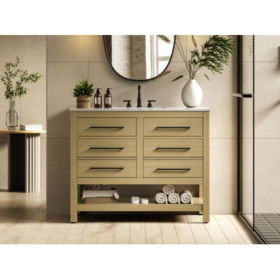 Meuble-lavabo simple 42 po_Moderne_VF60542