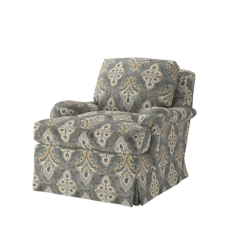 Fauteuil d'appoint Delphia, Diadème en métal
