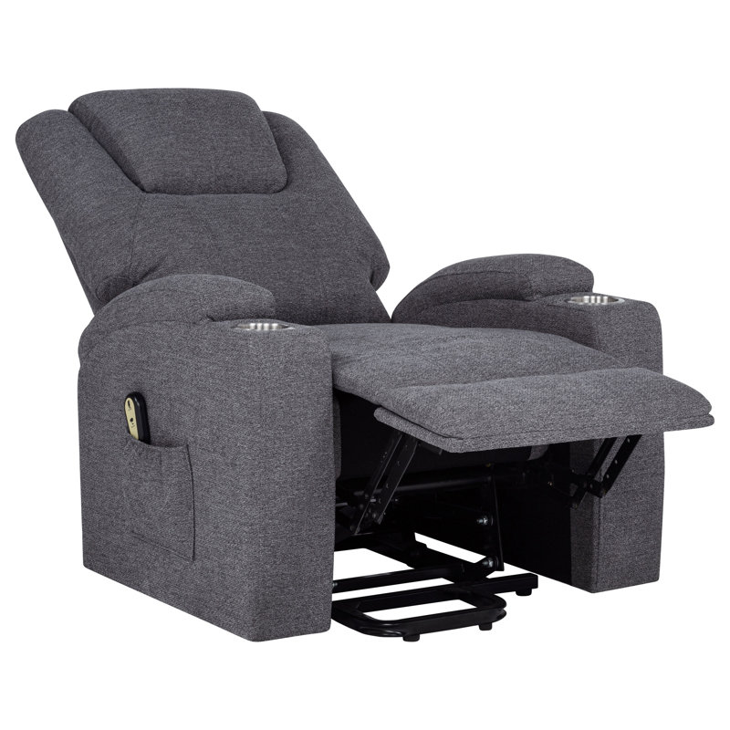 Fauteuil de massage Louie, Gris foncé