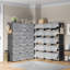 60 Pair Stackable Shoe Storage Cabinet-1072056408