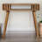 Slatted Oak-Ish Console