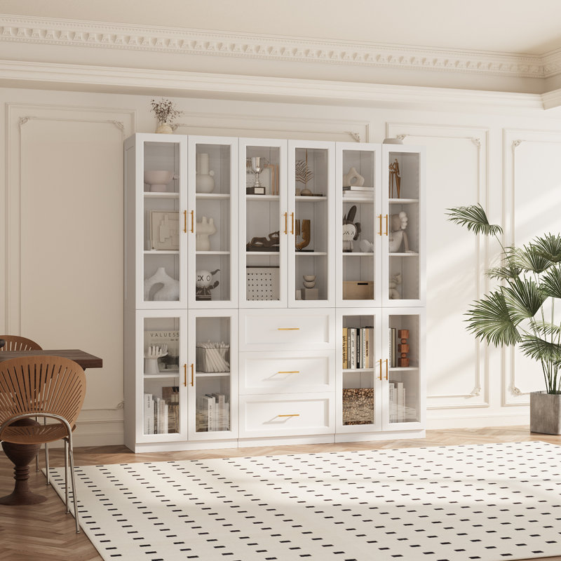 Vitrine 70,9 "avec porte en verre