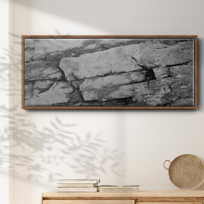 Found Textures XIII- Framed Canvas