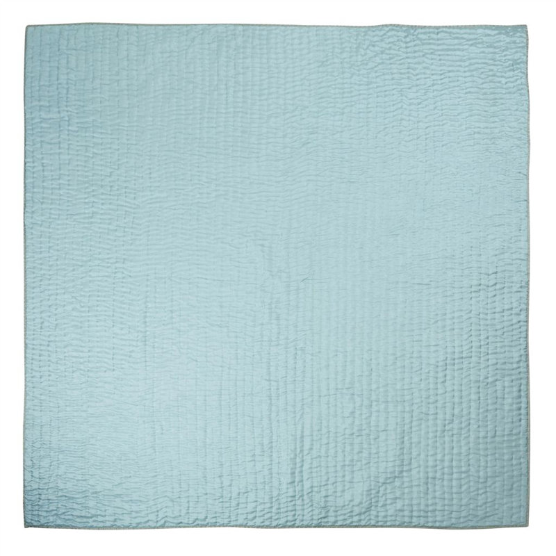 Chenevard Pebble & Duck Egg Quilt, Queen