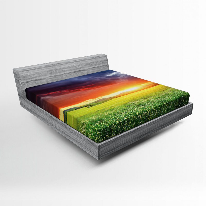 Microfiber Fitted Sheet, Full/Double Fitted Sheet