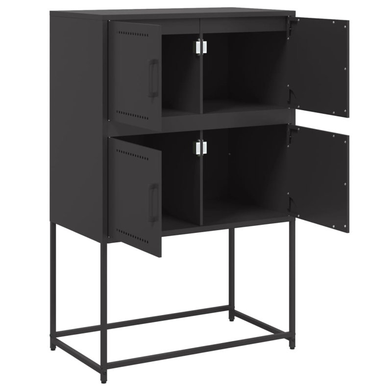 Buffet vidaXL, Noir