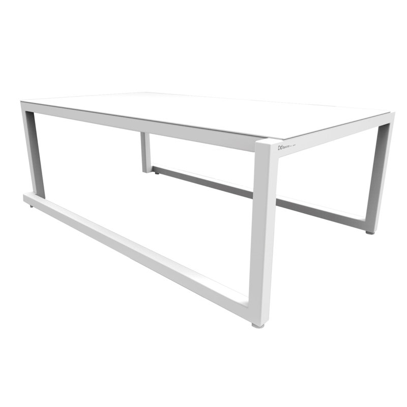 Milano Outdoor Coffee Table, White
