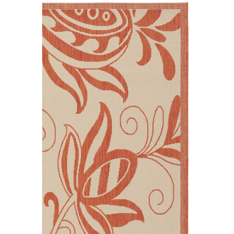 Herefordshire Performance Floral Indoor/Outdoor Area Rug, Rectangle 2'7" x 5'