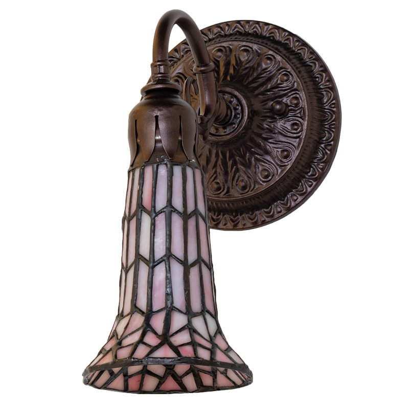 Anelly 1 - Light Armed Sconce, Pink