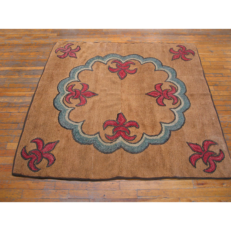 Tapis crocheté américain One-of-a-Kind