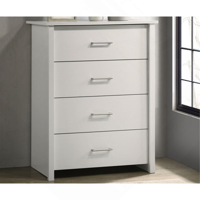 32"W 4-Drawer Chest With Handles