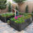 Mahika  8x4x2ft Metal Raised Garden Bed
