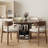5‑Piece Dining Set with Built‑In Storage Extendable Table and 4 Chairs-131232169-131232170