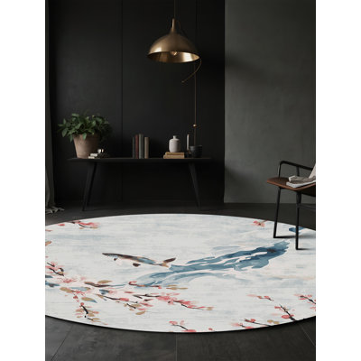 Tapis brun lavable à la machine