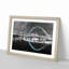 Gateshead Millennium Bridge in Abstract - Picture Frame Graphic Art Print-55726933-55726932