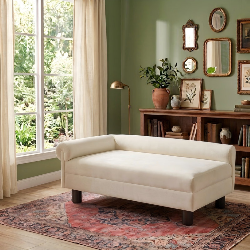 Lit pour chien Malcolm Elegant Rectangle, Beige