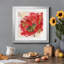Infusion rouge II - Reproduction d'art sur papier encadré-855428436-855428437