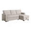 Canapé modulaire rembourré avec méridienne-1742809747