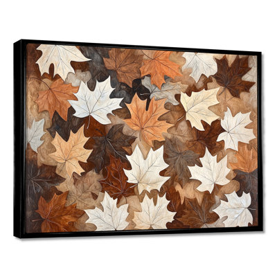 Fallen Leaves In Canada I - Leaves Print Wall Art