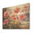Red And Green Poppy Reverie III - Poppies On Wood Print-1815455406