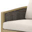 Chaise de patio avec coussin Parksac