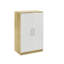 White Wooden Shoe Storage Cabinet, 6 Shelves-707401882